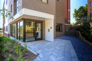 Girard Street Apartments Entrance