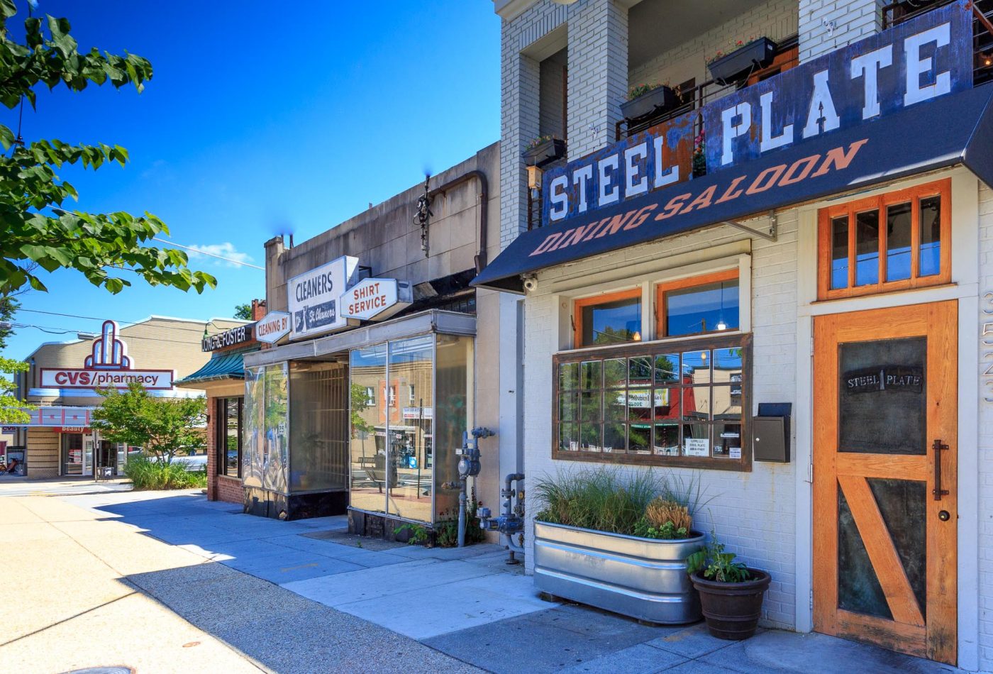 Brookland Neighborhood Steel Plate